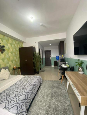 Nature Inspired Cozy Studio Rooms Mandaluyong Near Edsa Shaw Shangri-La Megamall at F Residences